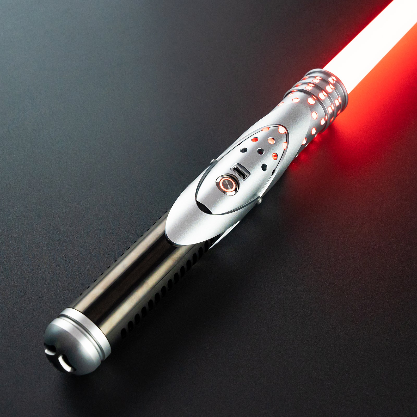 Terra Sabers Eclipse Lightsaber with LED and Polycarbonate Blade-Electronic Lightsaber-Terra Sabers