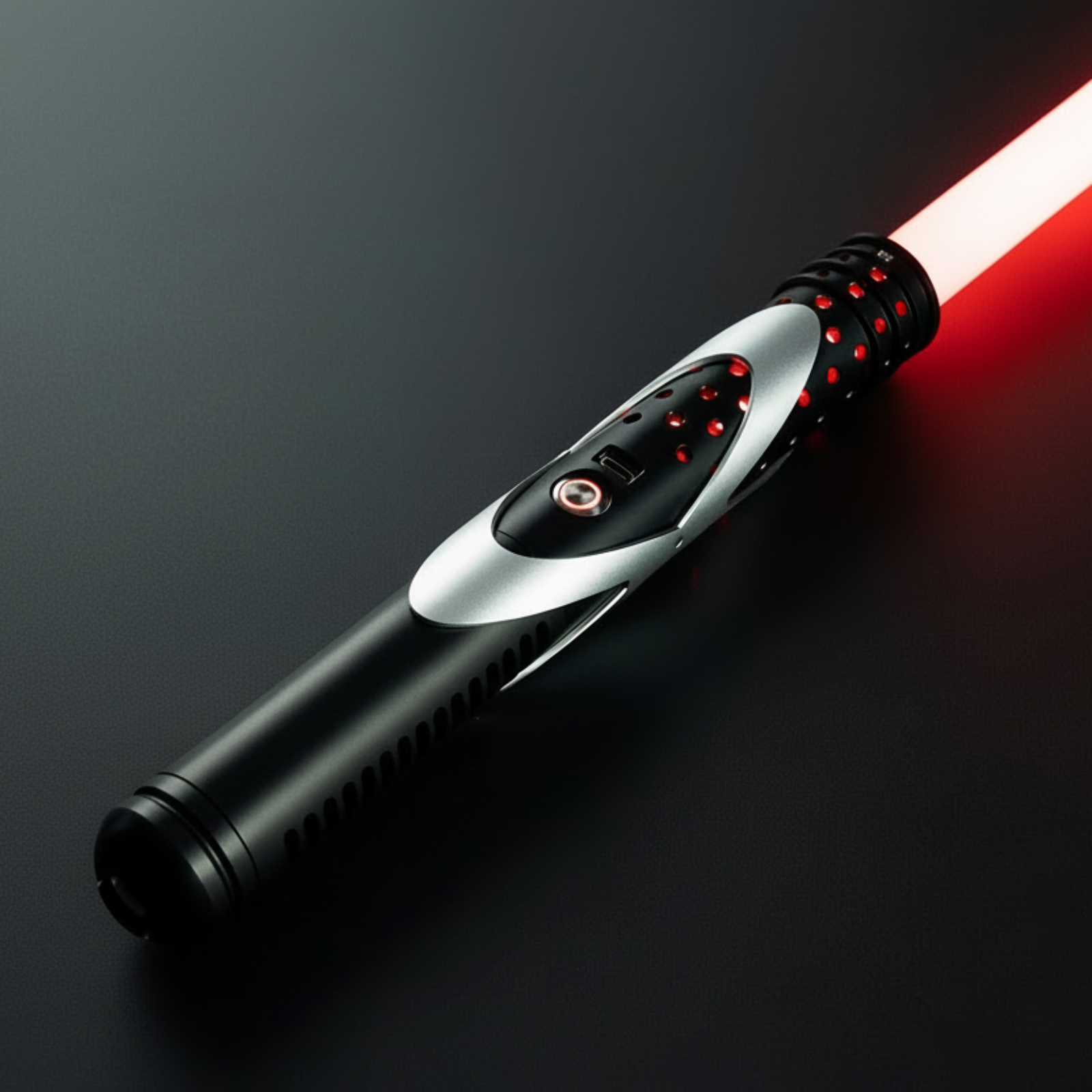 Terra Sabers Eclipse Lightsaber with LED and Polycarbonate Blade-Electronic Lightsaber-Terra Sabers